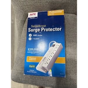 APC Pro7 Surge Protector Professional Grade 7 Outlets 120V 15A  - Factory Sealed
